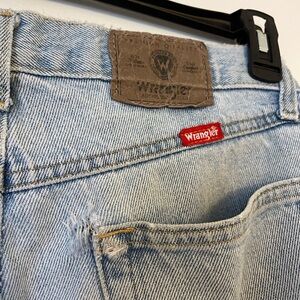 Vintage distressed wrangler jeans